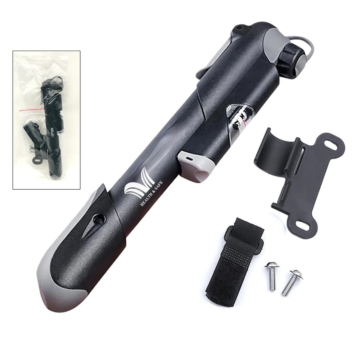 Portable Mini Pump With Barometer 1