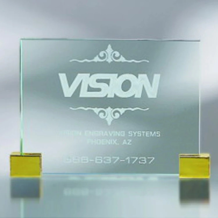 4" Award- Awards, Trophy,Plaque w/ Corners_D386GA 1