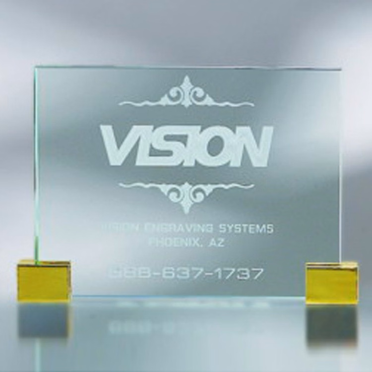 4" Award- Awards, Trophy,Plaque w/ Corners_D386GA