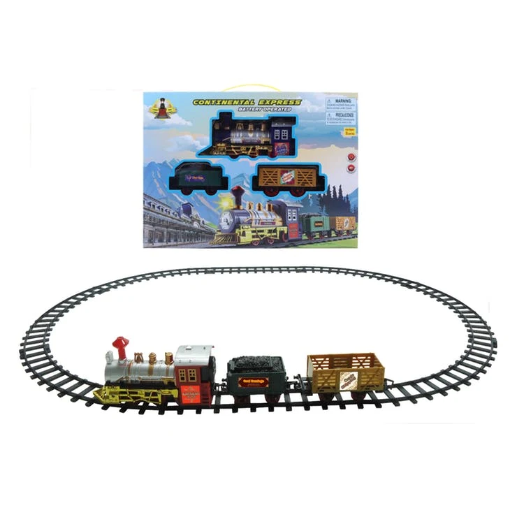Continental Train Sets - Lights & Sounds Battery Operated 1