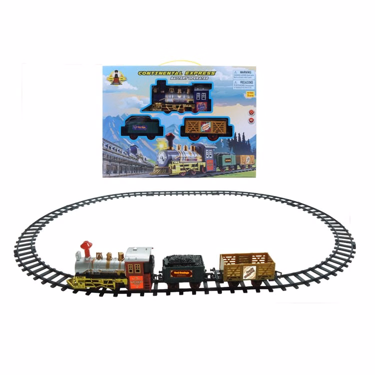 Continental Train Sets - Lights & Sounds Battery Operated
