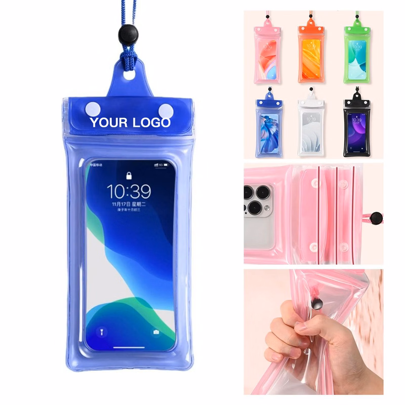 PVC Transparent Waterproof Phone Pouch