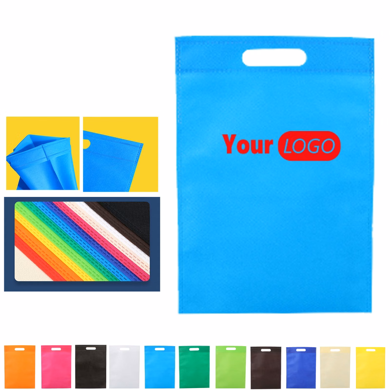Thickened Bon-Woven Tote Bags With Button Customized Logo