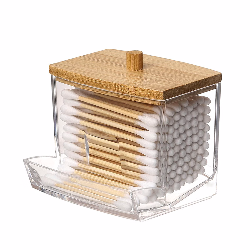 Lager Cotton Swab Pads Holder quite easy to store and take out