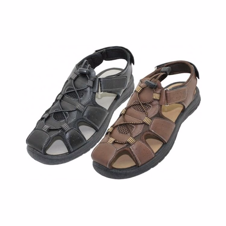 Men's Hiker Sandals - Sizes 7-13 Black & Brown