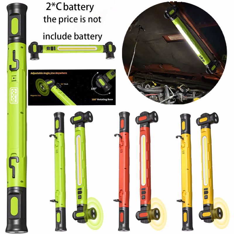 ABS Magnetic Emergency Car Repair Work Light