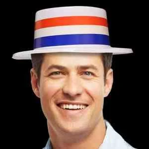 Patriotic Skimmer Hat 1