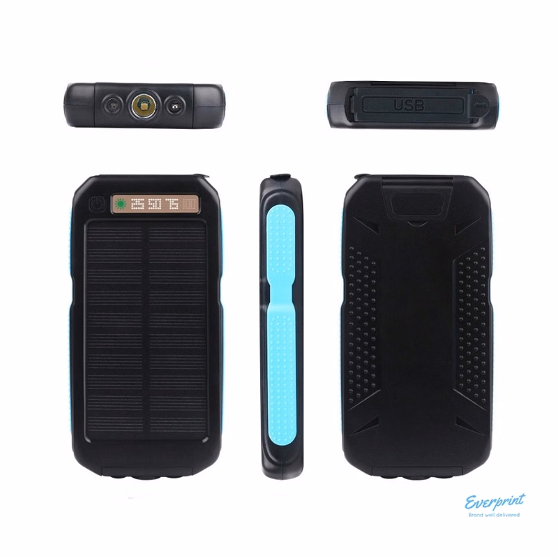 20000mAh Outdoor Solar Power Bank with and LED lights