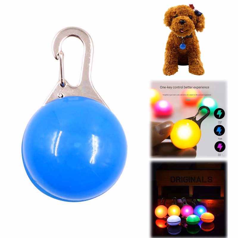 LED Luminous Pet Round Pendant