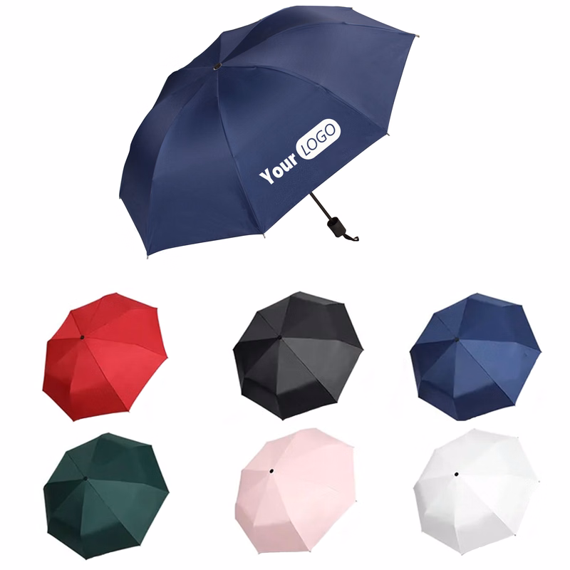 Automatic 8 Rib Folding Umbrella