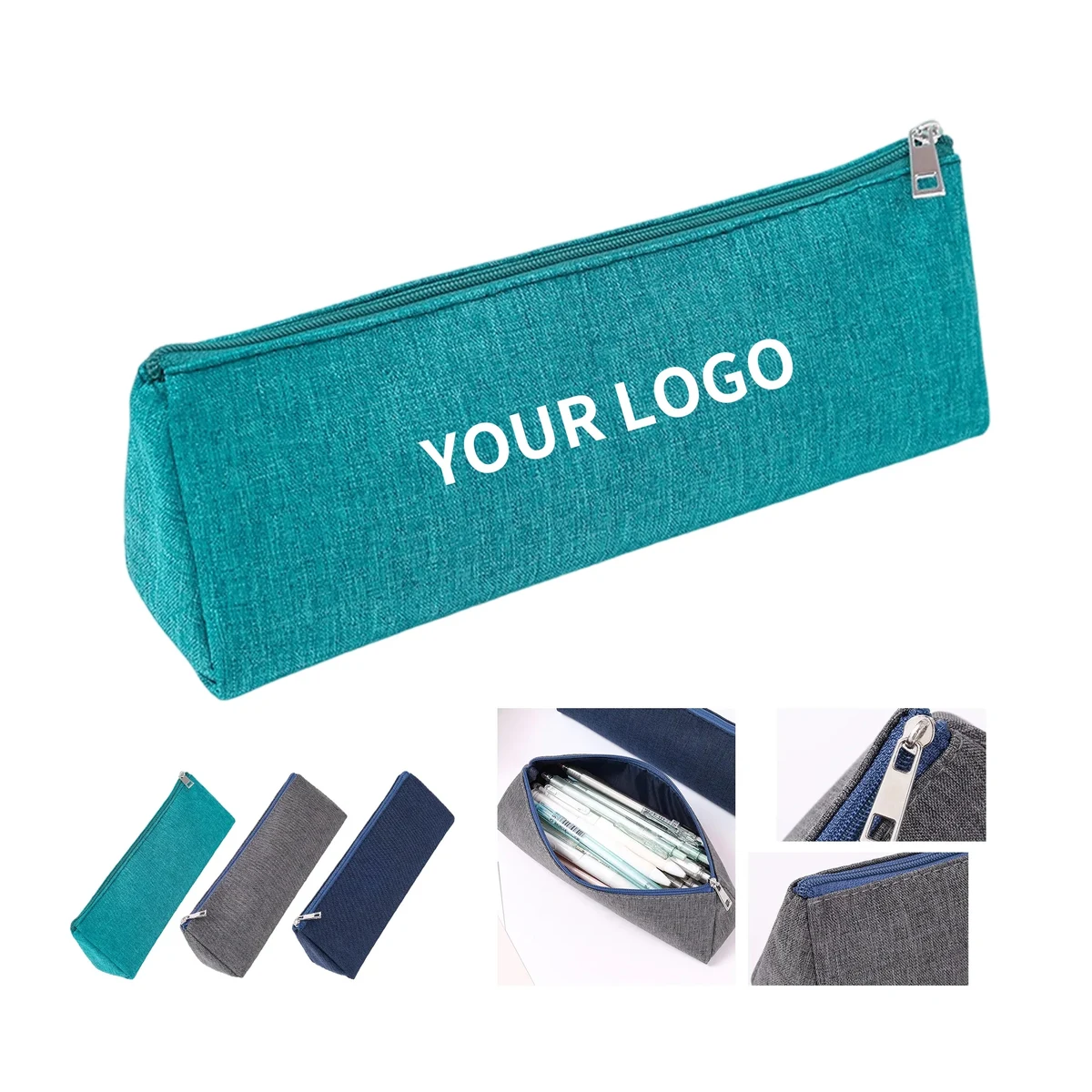 Triangle Pencil Pouch with Large Capacity 1