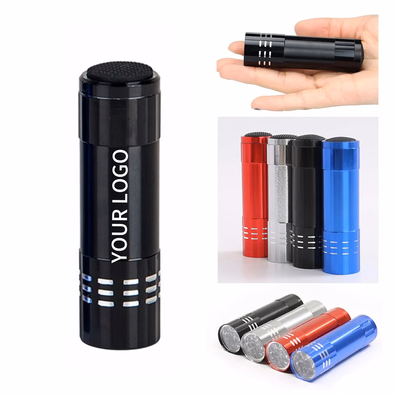 Aluminum Alloy Purple Light Sterilization Flashlight