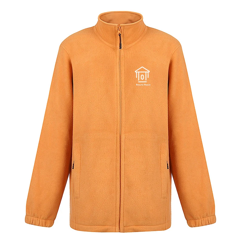 Classic Zip Front Polar Fleece Jacket 1