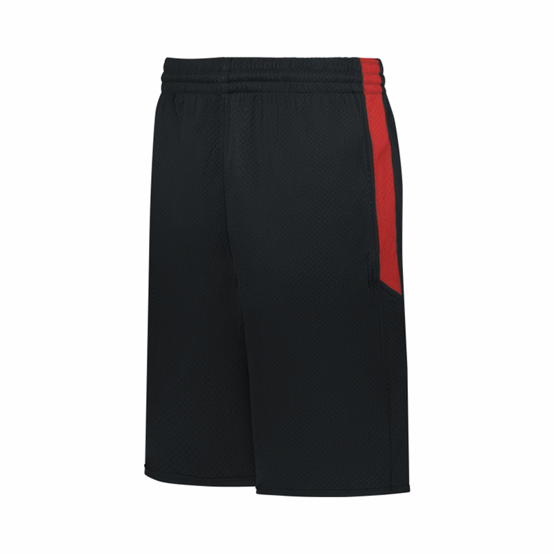 YOUTH SINGLE-PLY REVERSIBLE BASKETBALL SHORTS