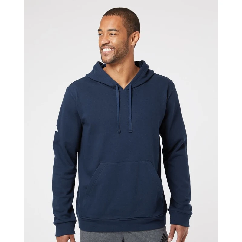 Adidas Unisex Fleece Hooded Sweatshirt - A432 1