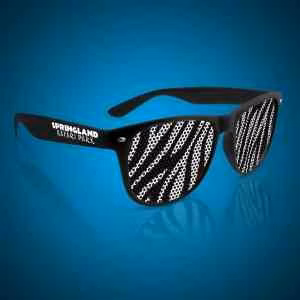 Zebra Print Novelty Sunglasses(Blank)