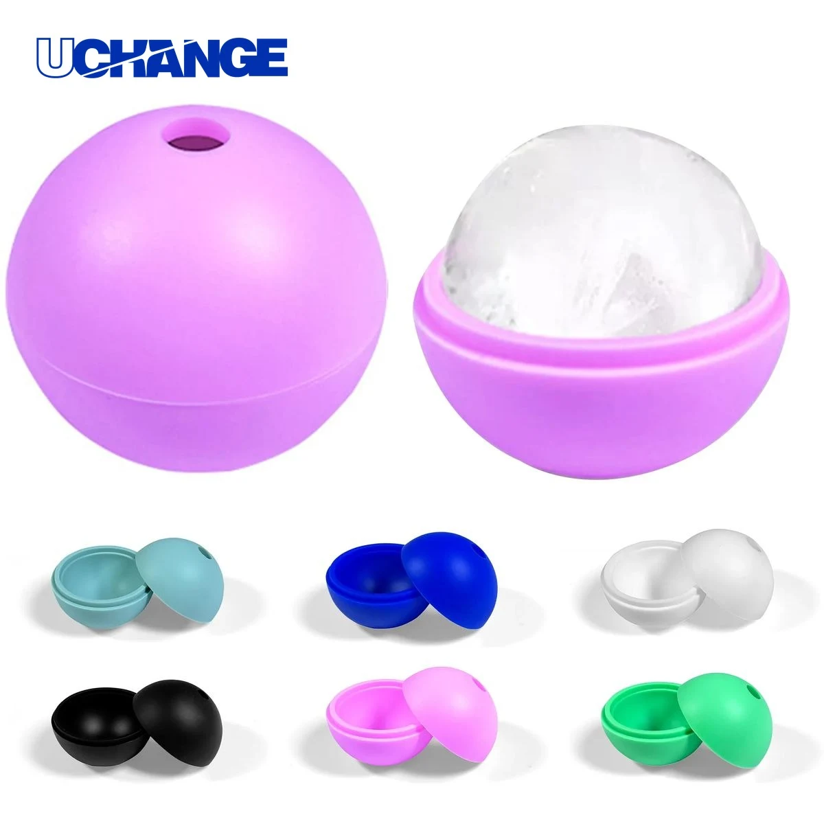 Silicone Round Ice Mold Tray for Drinks 1