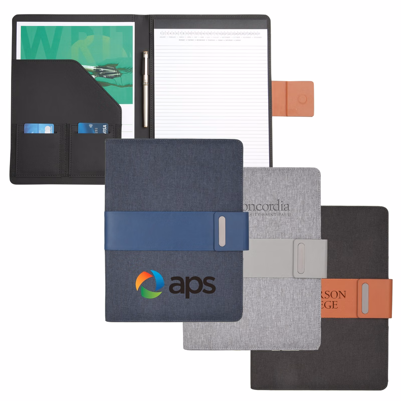 Interstate - Canvas Padfolio w/ Magnetic Closure