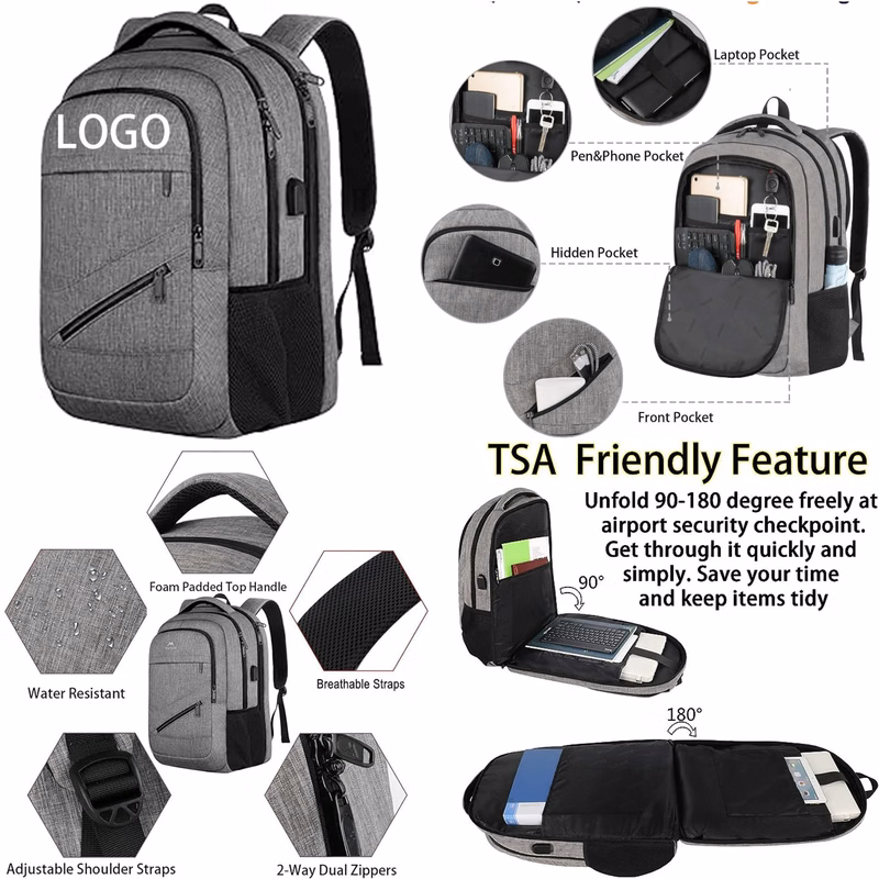 17 Inch College Backpack