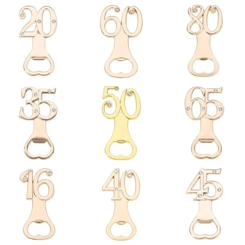Birthday Number Beer Bottle Opener 1