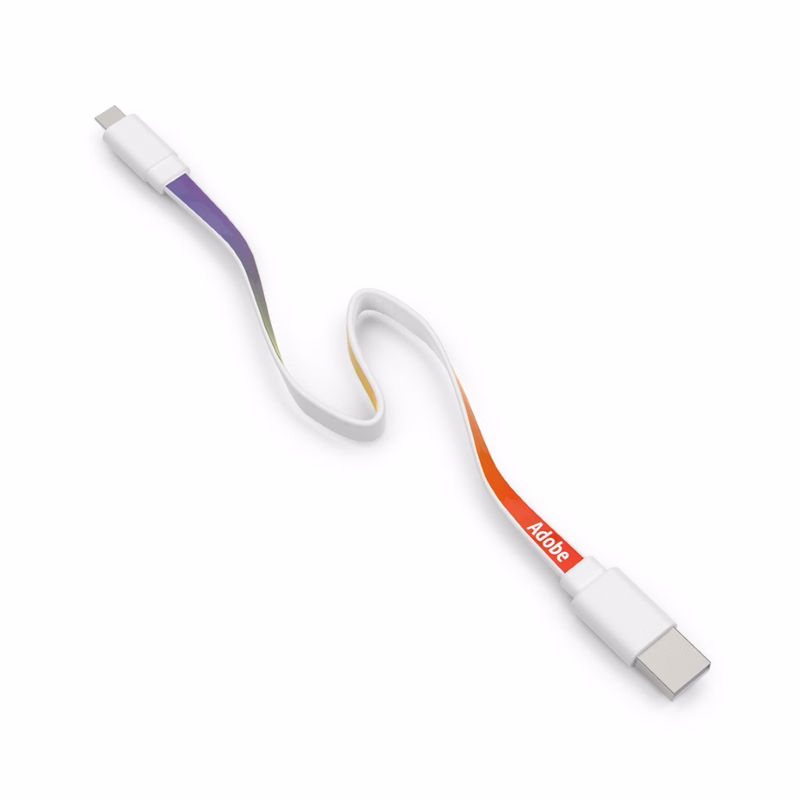 Branded Cable: Micro USB to USB A (1ft)