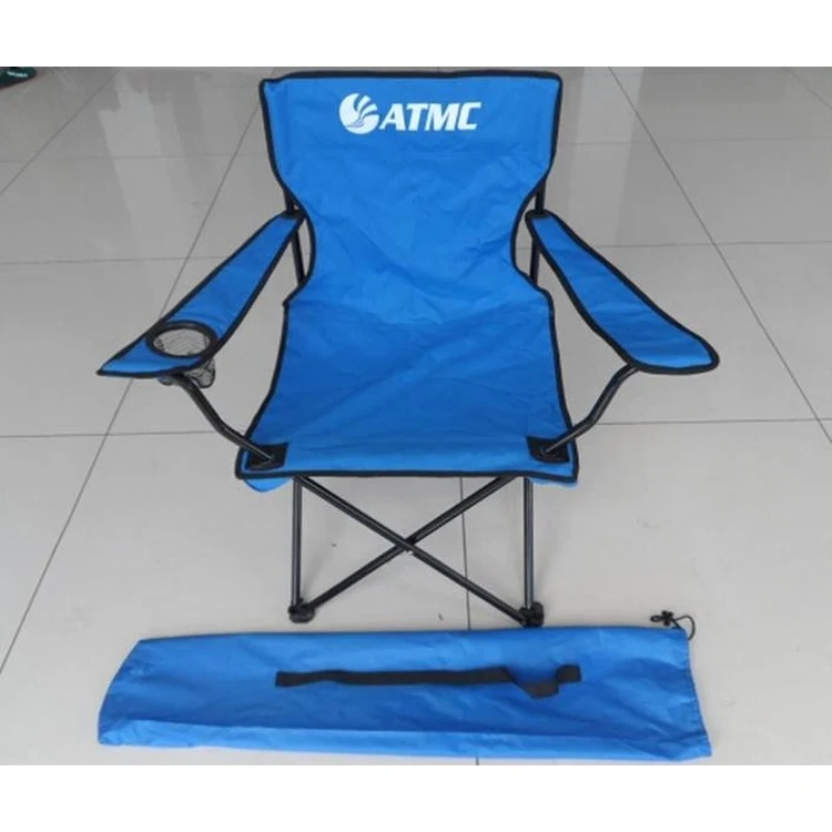 Outdoor Camping Fishing Portable Collapsible Chair with Armrest 1