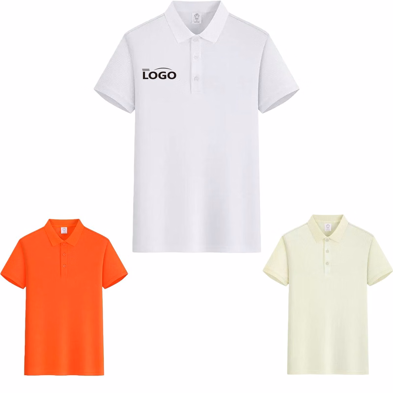 Polyester Crew-neck Short-Sleeve Work T-Shirt