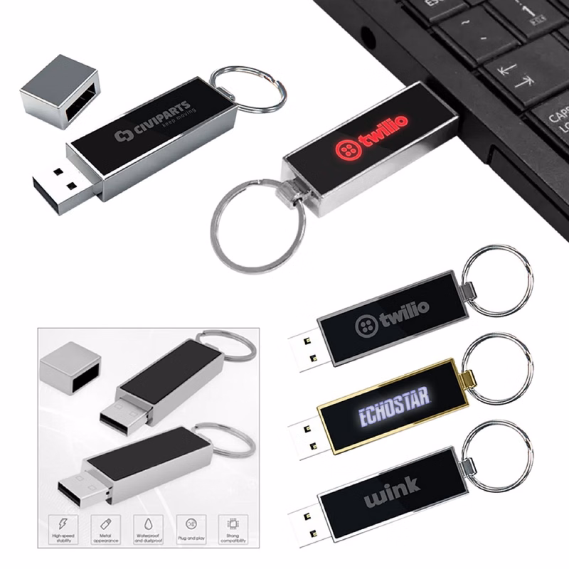 16GB Light Bar Keyring USB