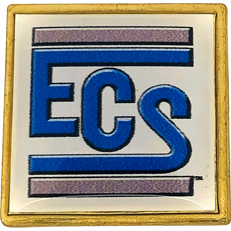 Digistock Lapel Pins: 3/4" W x 3/4" H Square