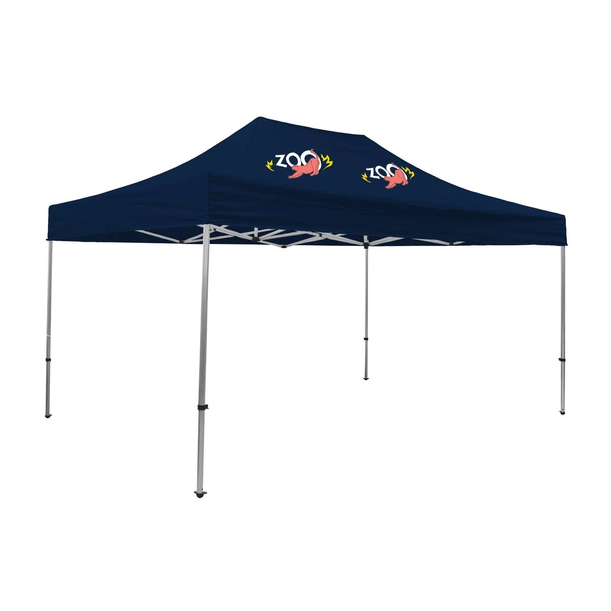 15' Premium Tent Kit (Imprinted, 2 Locations) 1