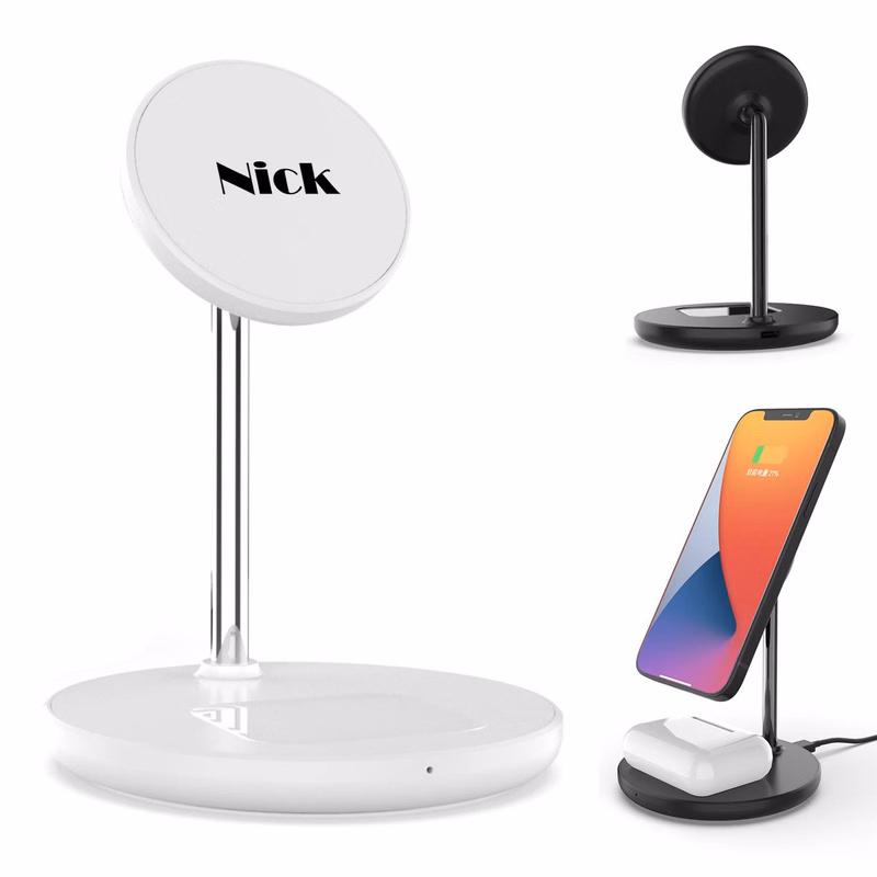 3 in 1 Magnetic Attraction Wireless Charger Stand for iPhone