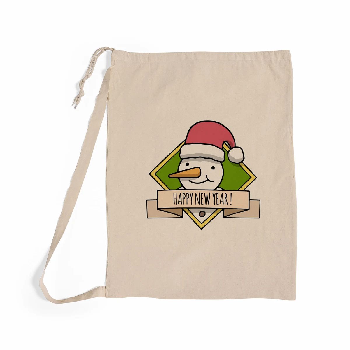 Medium Cotton Laundry Bag, custom tote bag with logo imprint 1