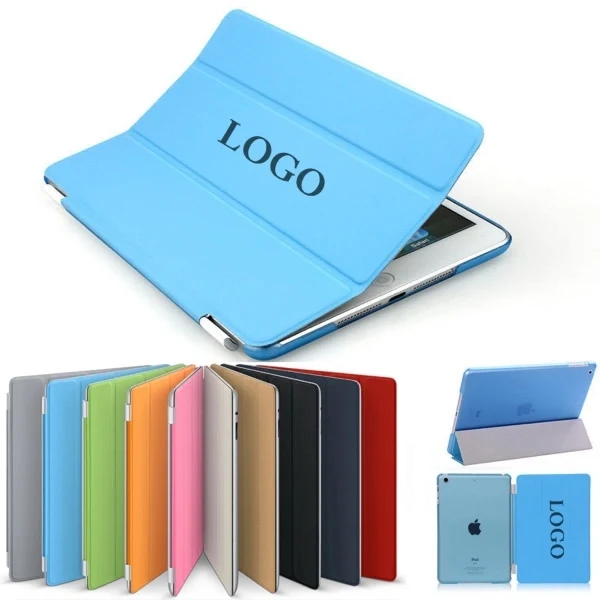 Magnetic Tri-Fold Sleep Wake Stand Cover Case for Tablet Use 1