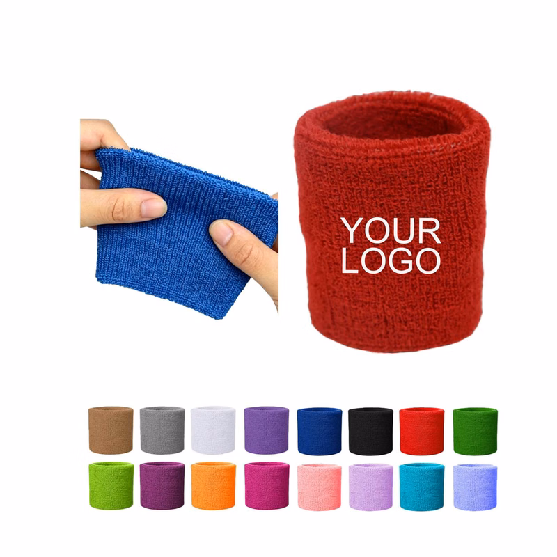 Custom Sweat-Absorbing Towel Wristband