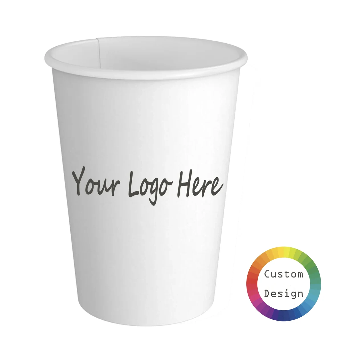 Custom 12oz Disposable Paper Cups 1