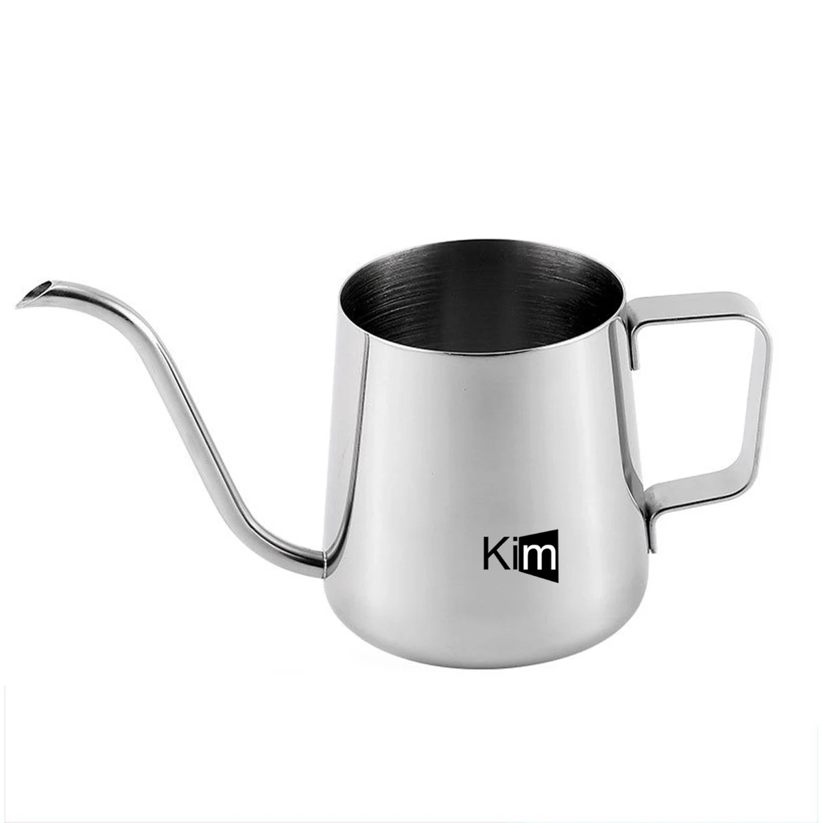Long Slim Mouth Gooseneck Stainless Steel Coffee Pot 1