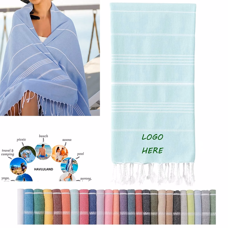 Tassel bath towel