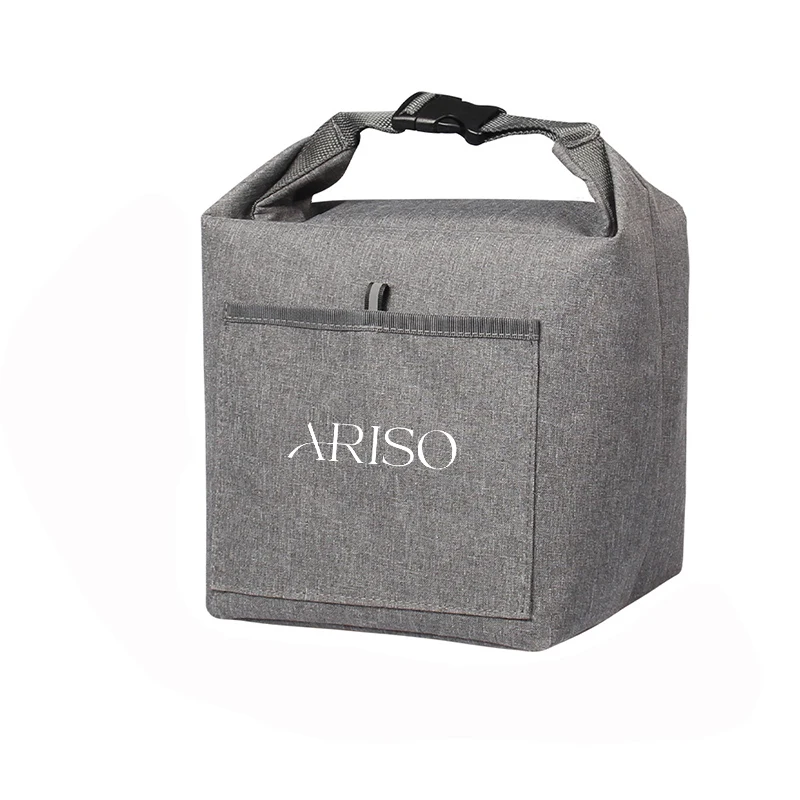 Portable Durable Roll-top Insulated Lunch Tote Bag Bento Bag 1