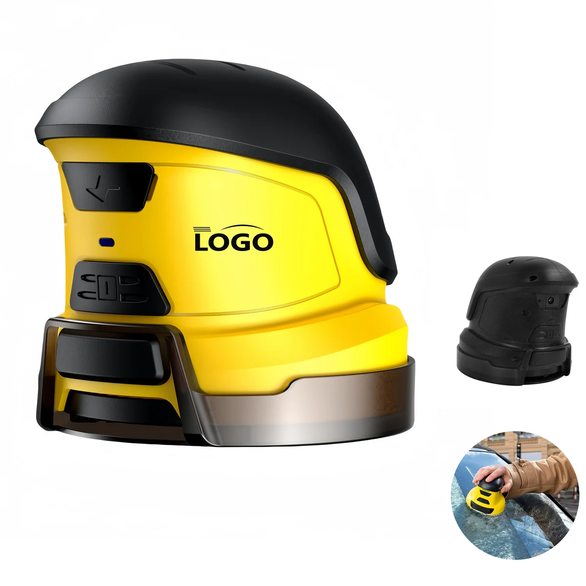 Electric Windshield Ice Scraper with Durable Design 1