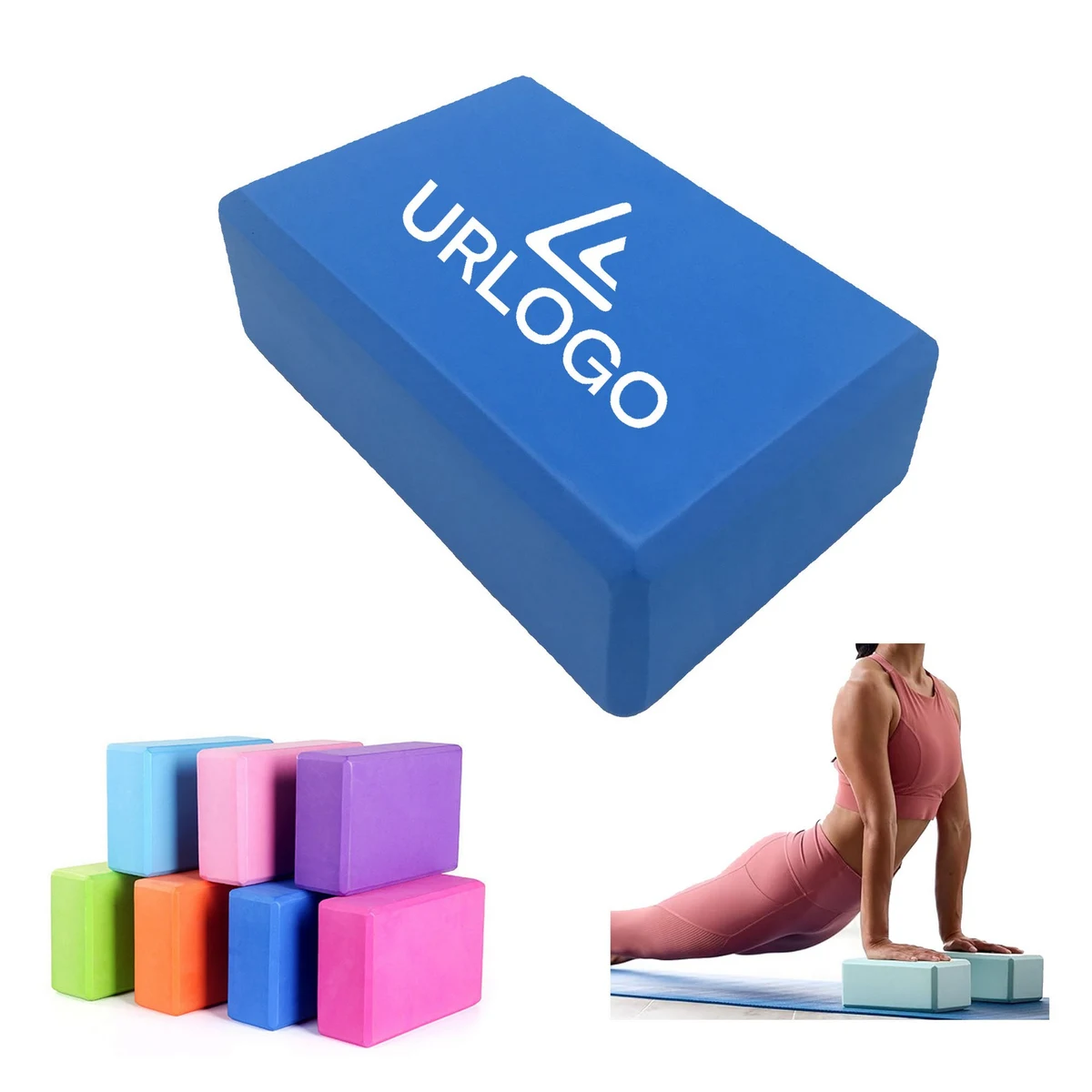 Colorful Yoga Block 1