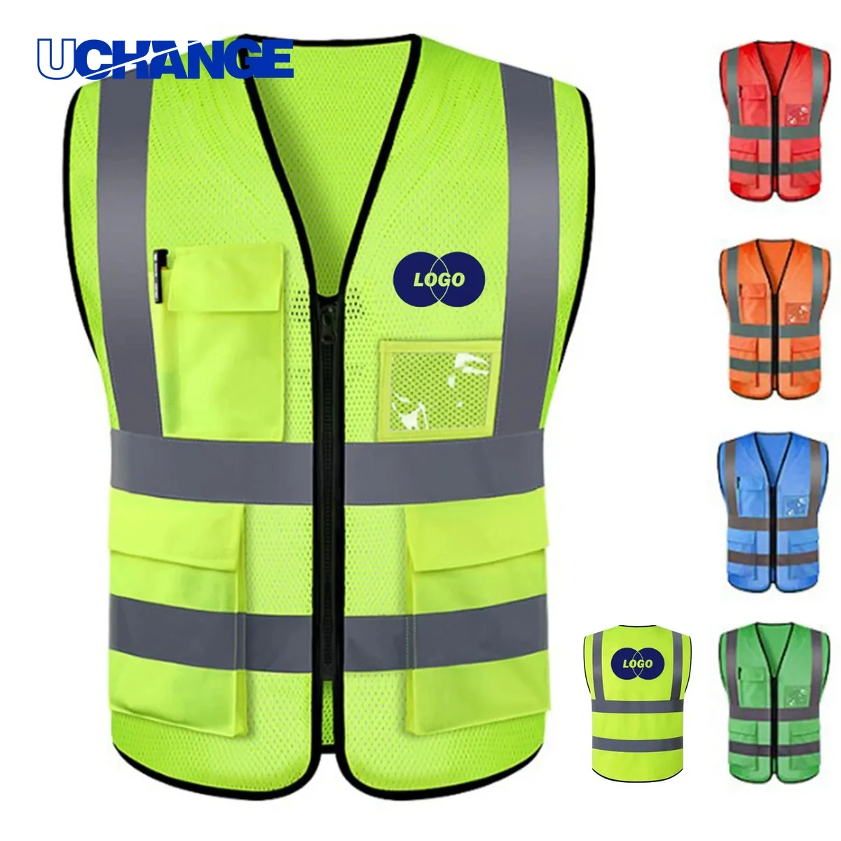 Mesh Reflective Safety Vest 1