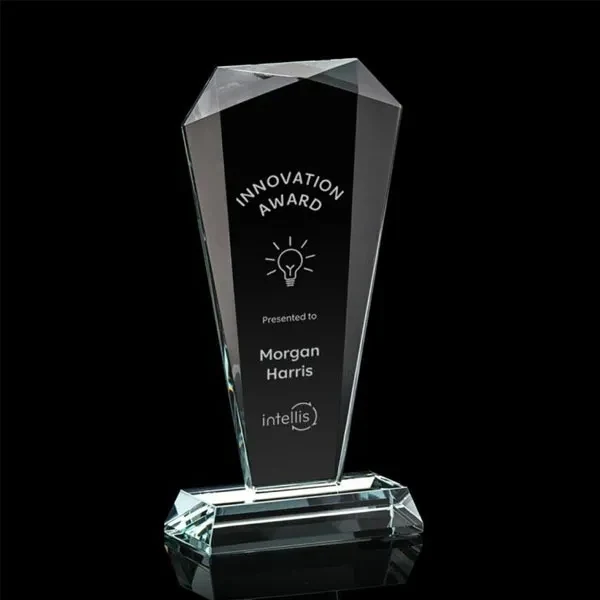 Engraved Crystal Plaque 1