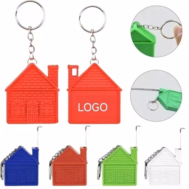 Plastic Shaped Retractable Dual Measuring Tape Ruler