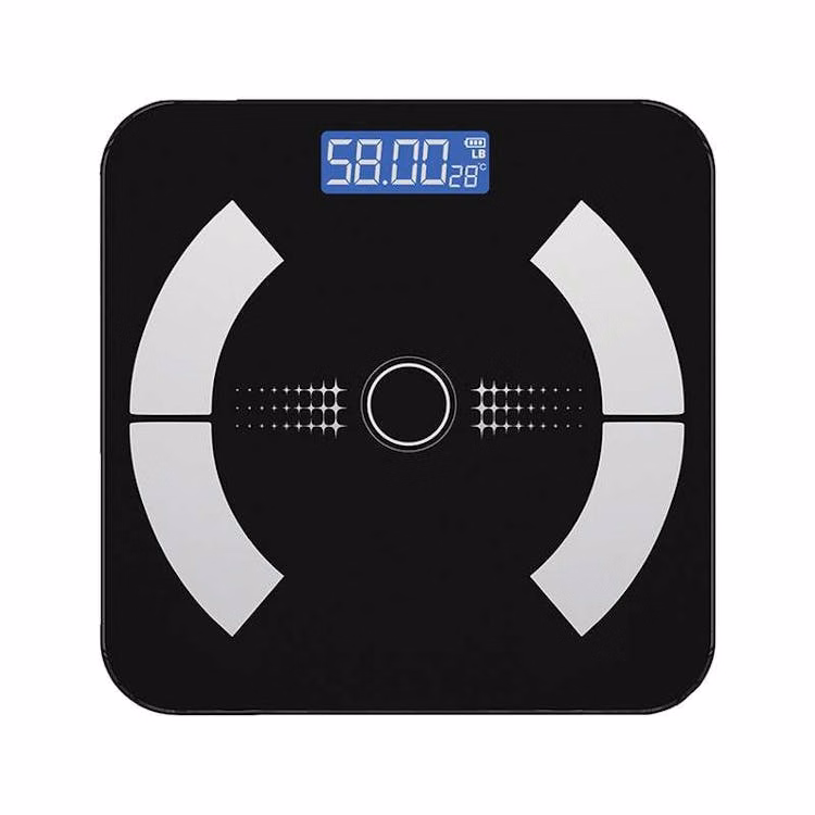 TKO Ultra Slim Digital Smart Weight Scale Black