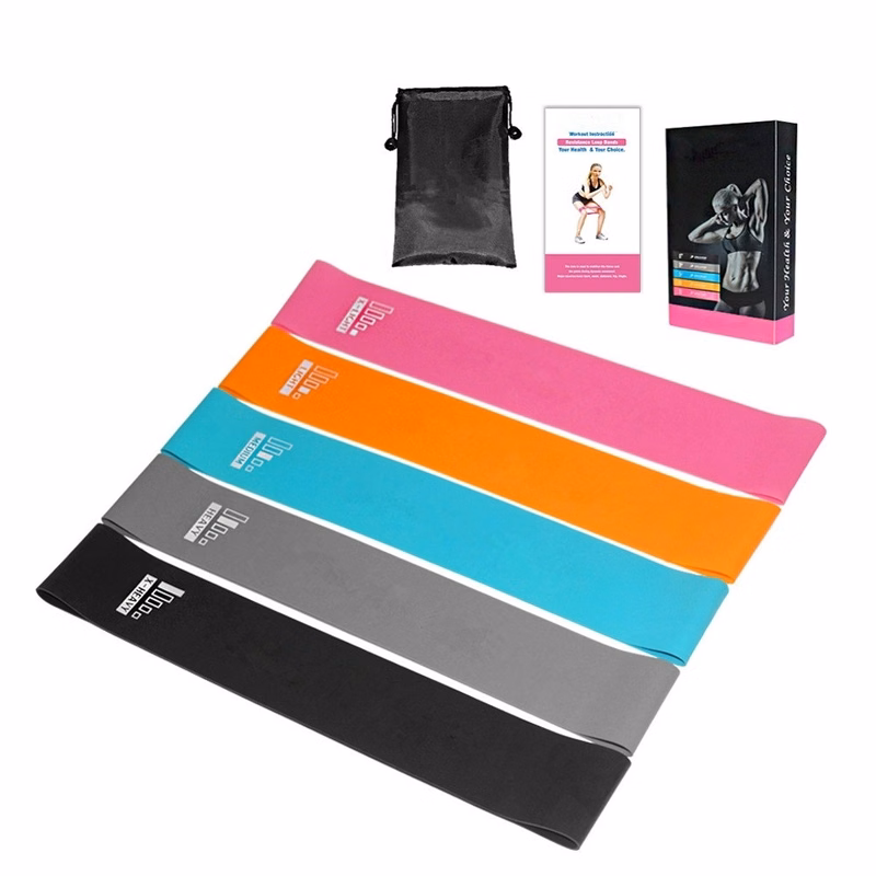 Five Piece Exercise Resistance Bands