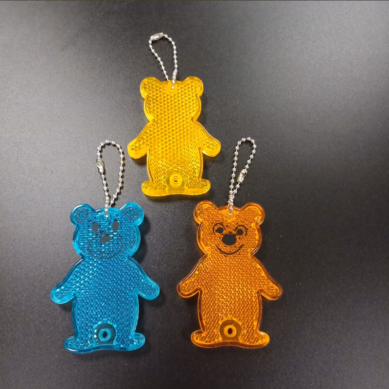 Bear Shape Reflective Pendant