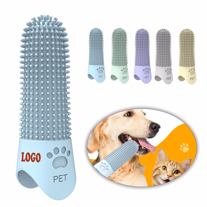 Pet Silicone Finger Toothbrush