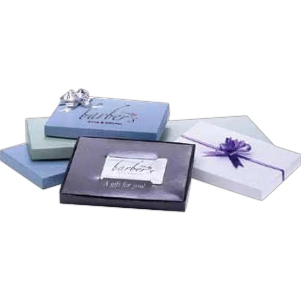 White Gloss/Natural Kraft Gift Certificate Box 1
