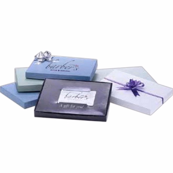 White Gloss/Natural Kraft Gift Certificate Box