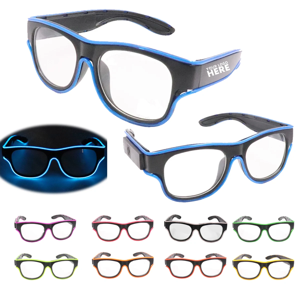 Wireless Light Up Glasses 1
